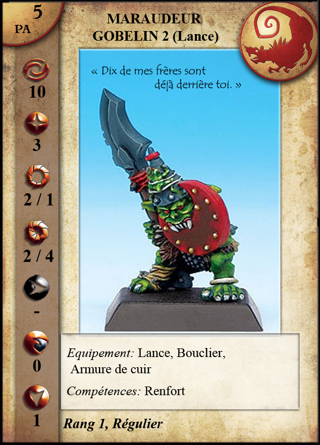 Maraudeur Gobelin 2 (Lance)